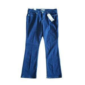 Levi's 415 Classic Boot Cut Sculpt Hypersoft Women Stretch Denim Jeans Size 16W